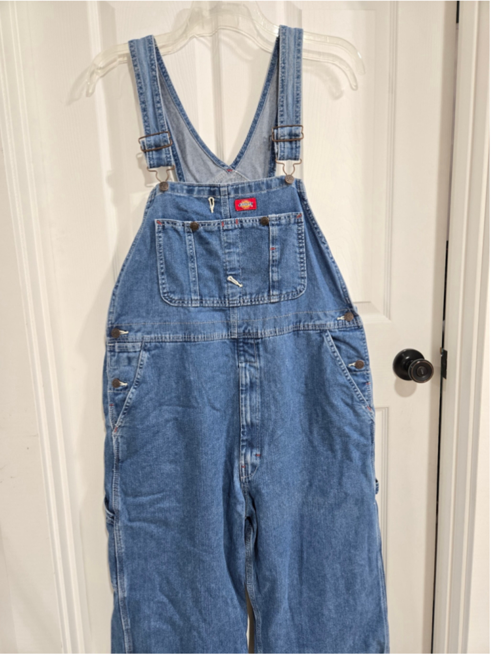 Dickies Denim Overalls Blue Size 36x32
